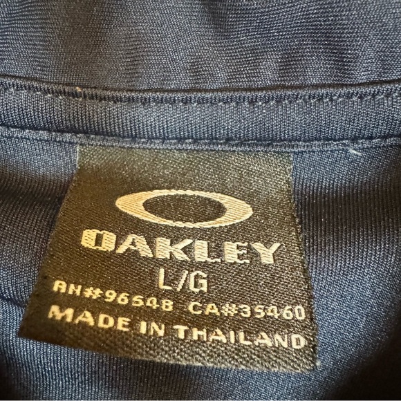 Oakley Deep Blue Men's Polo Shirt - Picture 2 of 6